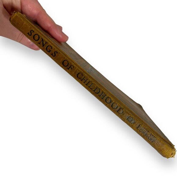 Vintage Songs of Childhood Book Music Education Series Hardcover 1923 - Picture 13 of 14